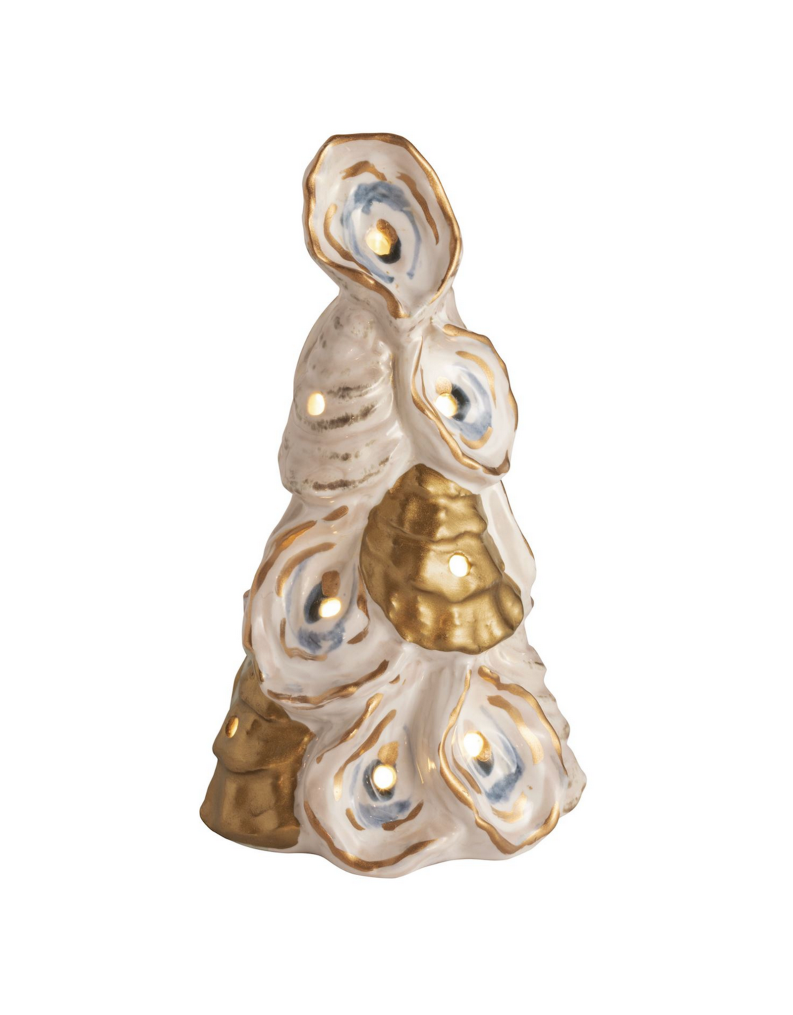 Mud Pie Small Oyster Light Up Tree
