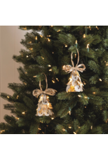 Mud Pie Natural Oyster Tree Light-Up Ornament
