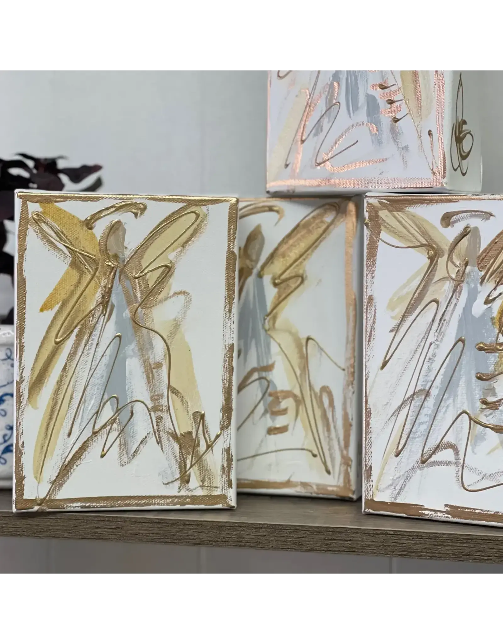 The Painted Petal/Faire Neutral Angel Canvas