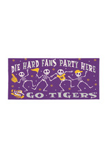 Evergreen Enterprises Louisiana State University Flocked Coir Halloween Sassafras Switch Mat