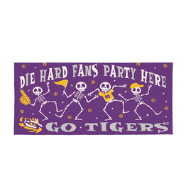 Evergreen Enterprises Louisiana State University Flocked Coir Halloween Sassafras Switch Mat