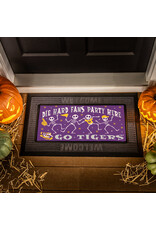 Evergreen Enterprises Louisiana State University Flocked Coir Halloween Sassafras Switch Mat