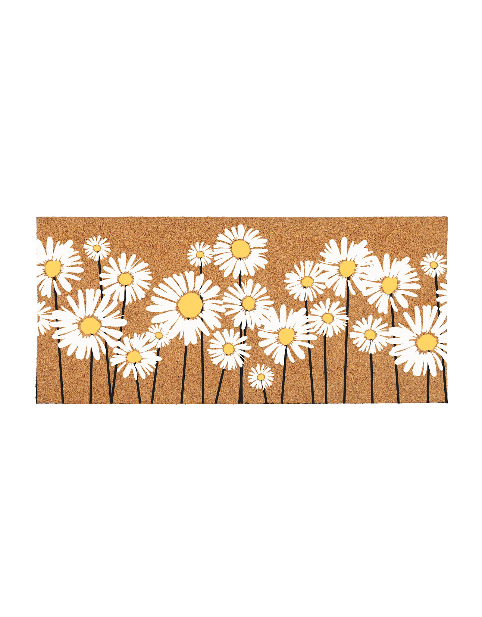 Evergreen Enterprises Daisy Scape Flocked Coir Sassafras Switch Mat