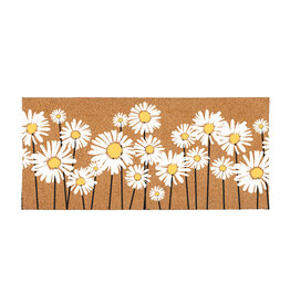 Evergreen Enterprises Daisy Scape Flocked Coir Sassafras Switch Mat