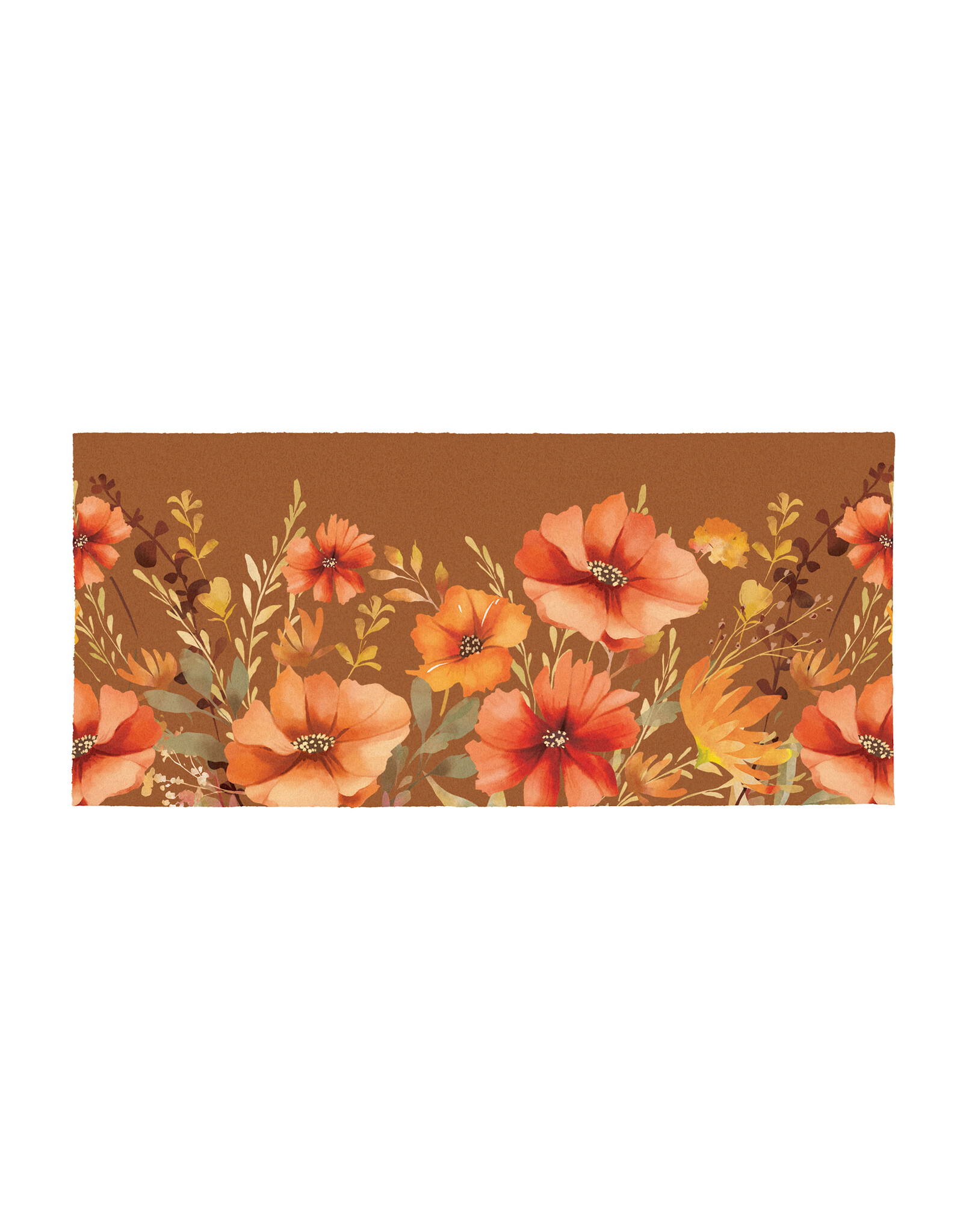 Evergreen Enterprises Autumn Twilight Wildflowers Flocked Coir Sassafras Switch Mat