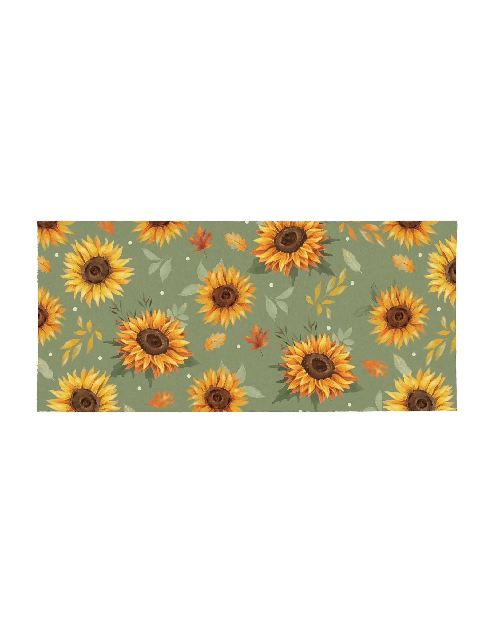 Evergreen Enterprises Grateful Gatherings SunflowerFlocked Coir Sassafras Switch Mat