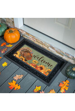 Evergreen Enterprises Grateful Gatherings Turkey Flocked Coir Sassafras Switch Mat