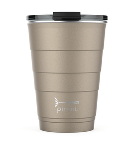 Pirani 16oz Insulated Stackable Tumbler - Champagne