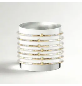 Lenny & Eva/Faire Sprinkles Bangle - Smoky Quartz