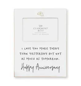 Clairmont And Co Lily Frame - Anniversary, I love You More