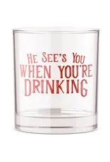 Barrel Down South/Faire He See's You When You're Drinking - Bourbon/Whiskey Glass
