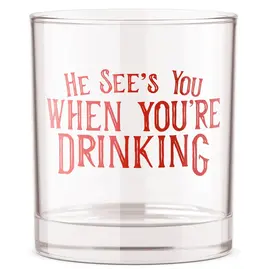Barrel Down South/Faire He See's You When You're Drinking - Bourbon/Whiskey Glass