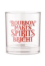 Barrel Down South/Faire Bourbon Makes Spirits Bright Bourbon/Whiskey Glass