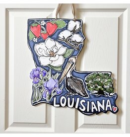 Home Malone Louisiana State Favorites Door Hanger