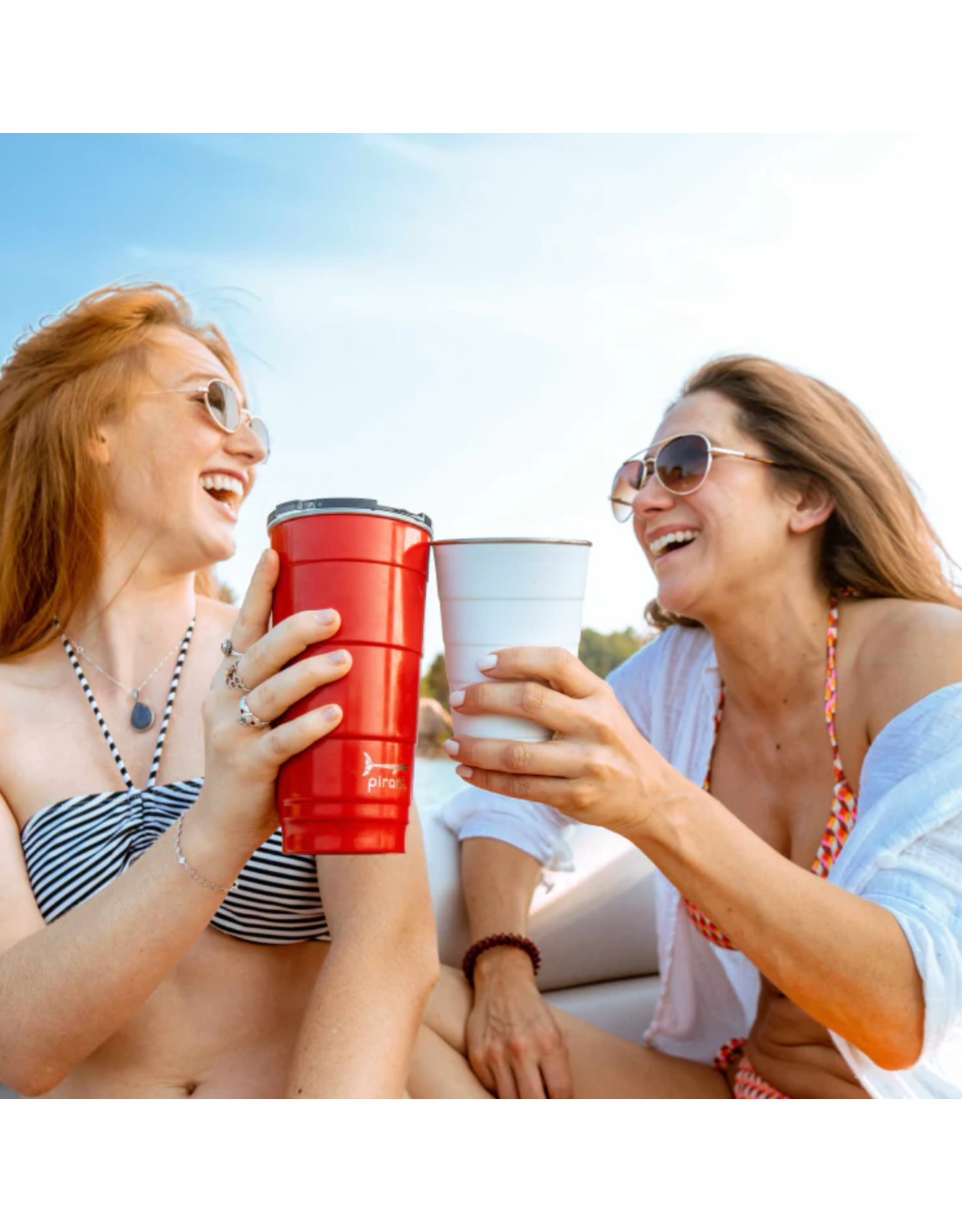 Pirani 26oz Insulated Stackable Tumbler - Party Red