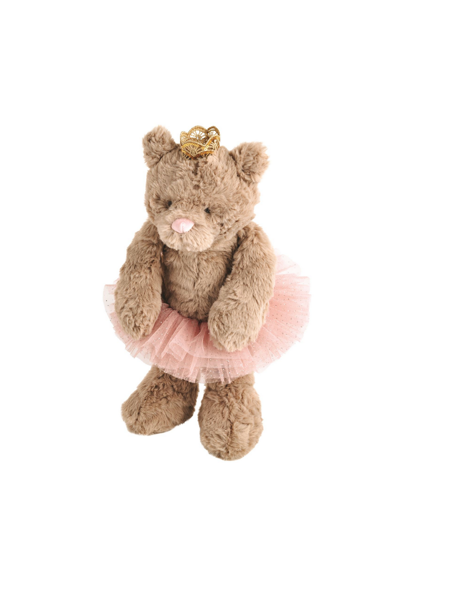 Mud Pie Honey The Bear Ballerina Bestie Plush