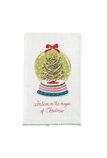 Mud Pie Christmas Pom Trim Towels