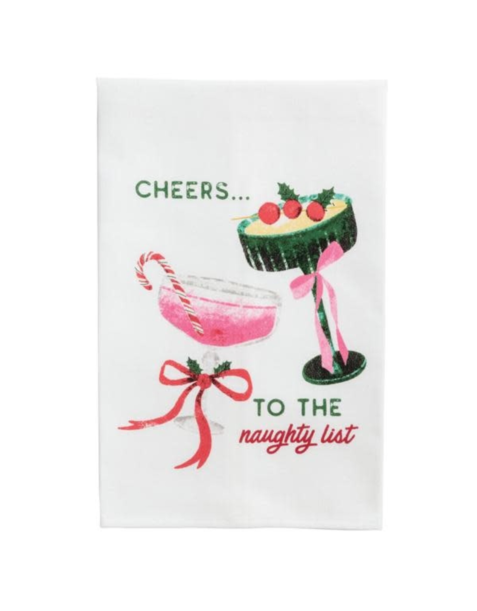 Mud Pie Christmas Bar Towels