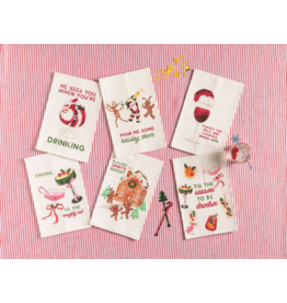 Mud Pie Christmas Bar Towels
