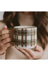 Sweet Water Decor Green Plaid Coffee Mug