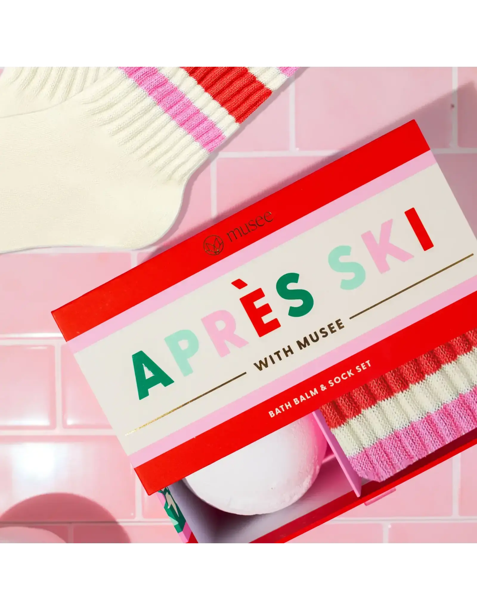MUSEE BATH Apres Ski Bath Balm & Sock Set