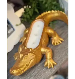 Boujee Nola Ragtime at the Ritz Alligator Candle - 8oz