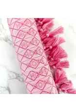 Savvy Bling/Faire Hope Pink Breast Cancer Awareness Embroidered Bracelet