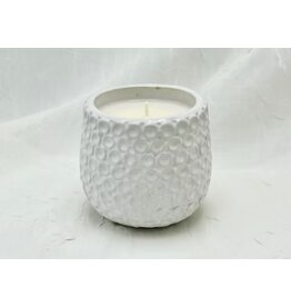 Southern Lights Candle Coco Santal Textured Ceramic Candle