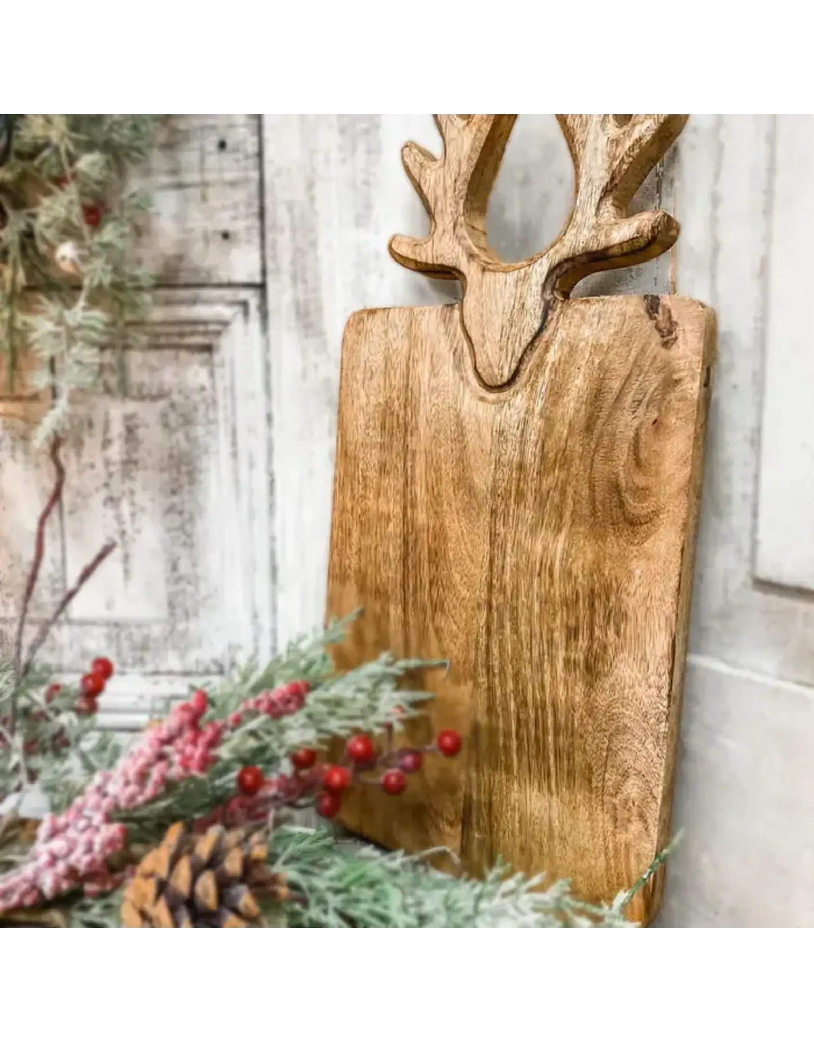 Wholesale Home Decor/Faire Reindeer Board 8x15.5in