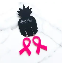 Dixie Bliss/Faire Pink Ribbons Earrings