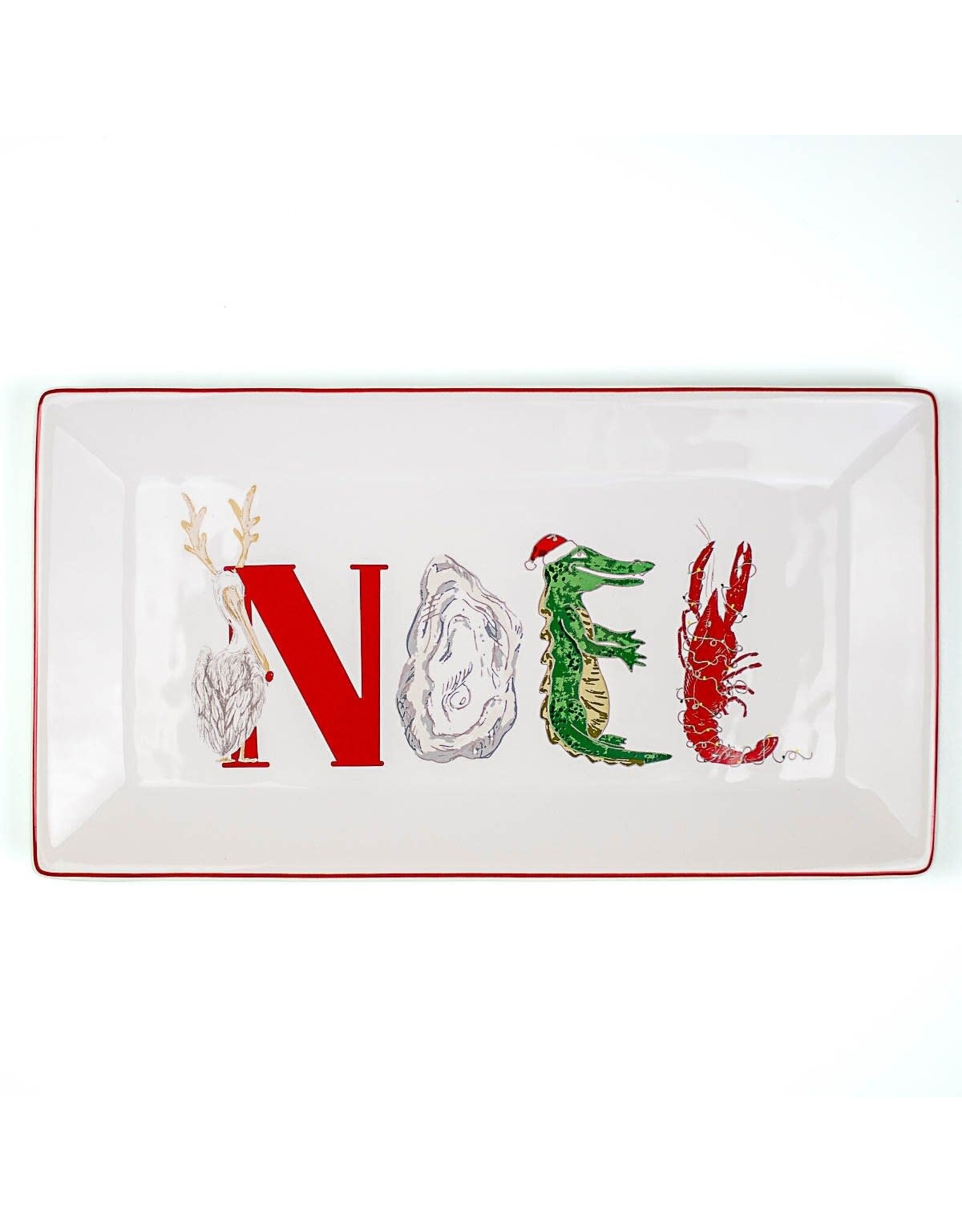The Royal Standard Cajun Noel Rectangle Platter
