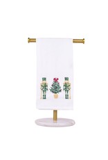 The Royal Standard Watercolor Nutcracker Trio Hand Towel