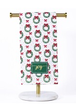 The Royal Standard Joy Clara Wreath Hand Towel
