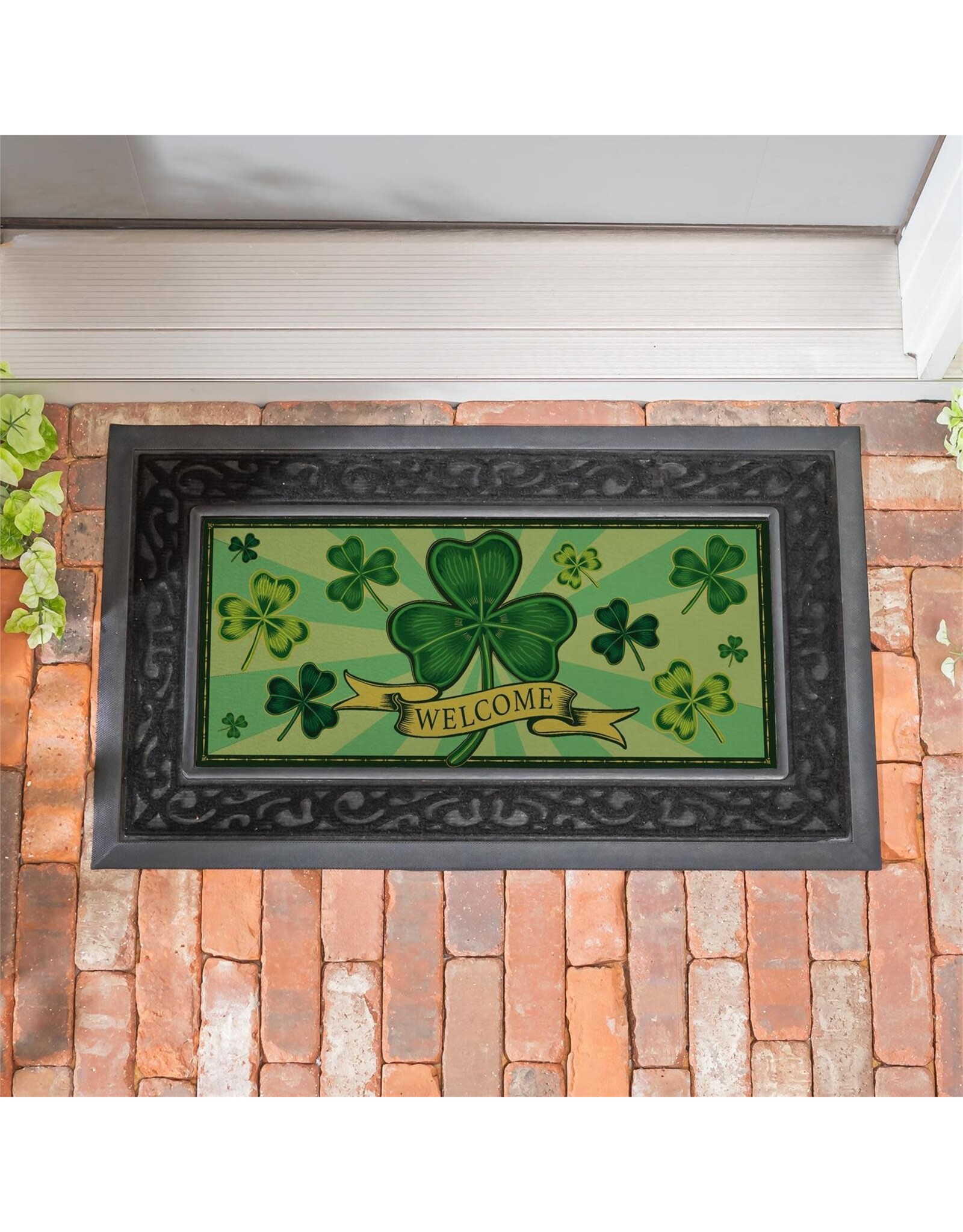Evergreen Enterprises St Patrick's Days Shamrock Sassafras Switch Mat