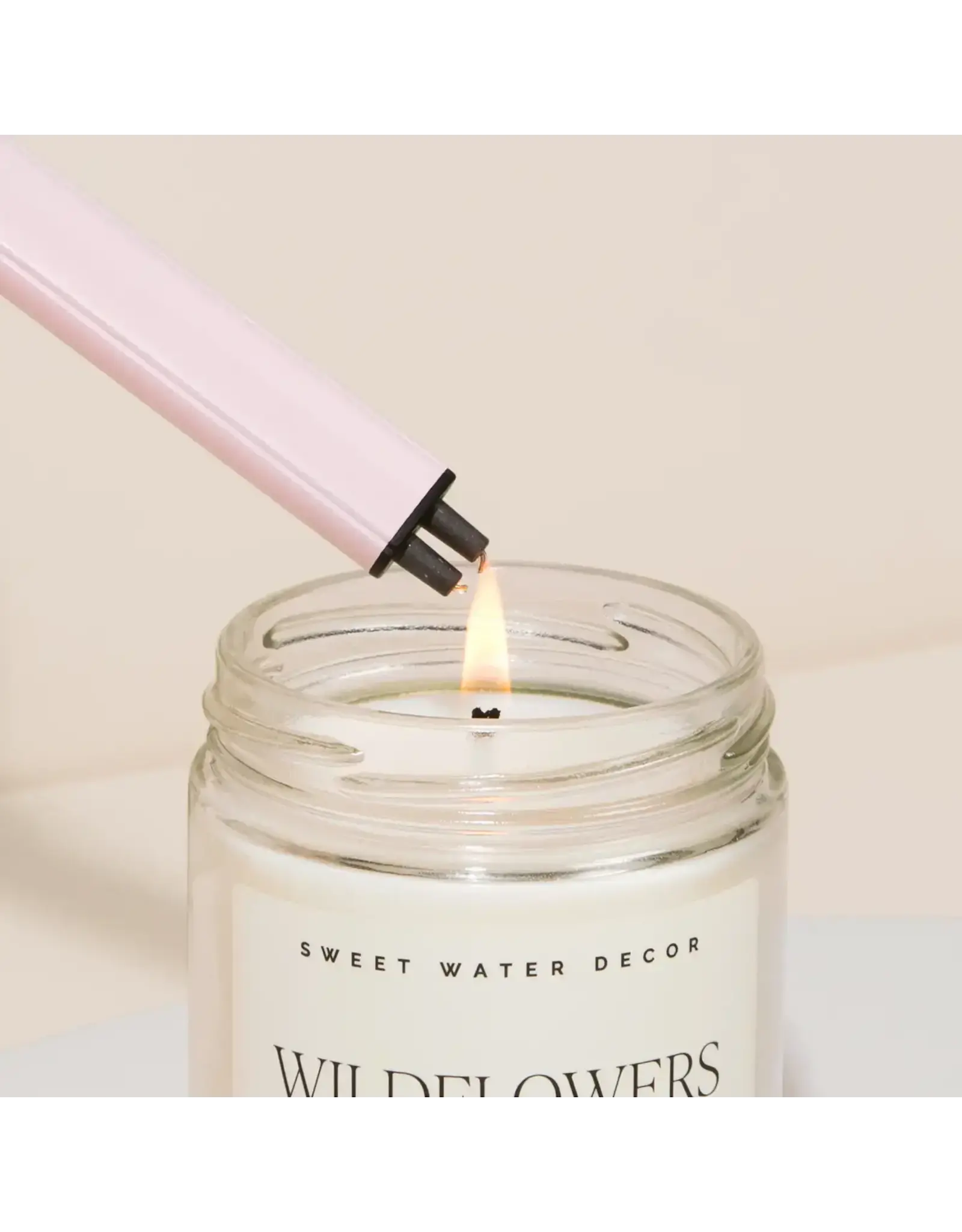 Sweet Water Decor Blush Pink Rechargeable Electric Lighter