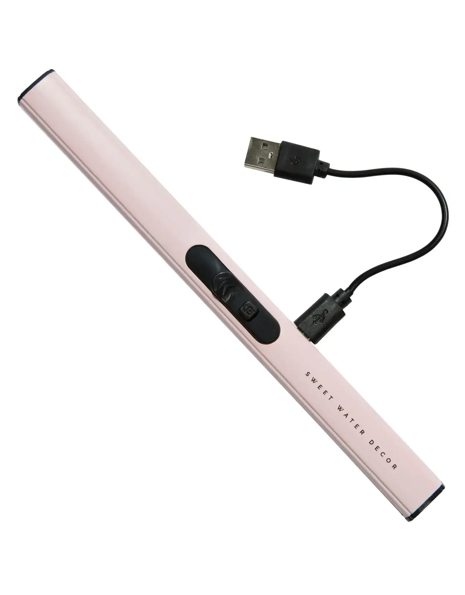 Sweet Water Decor Blush Pink Rechargeable Electric Lighter