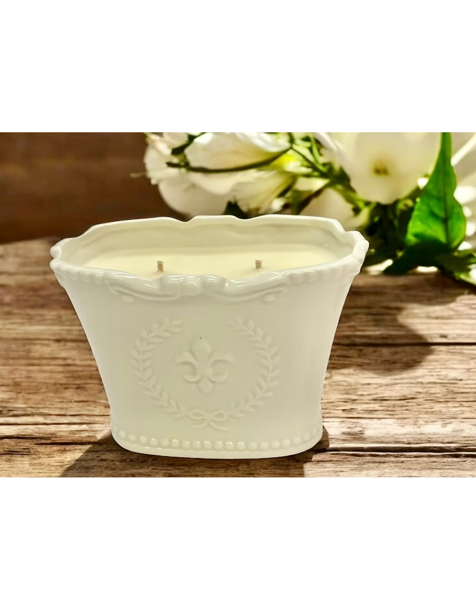 Southern Lights Candle Southern Nights Oval Fleur 15oz