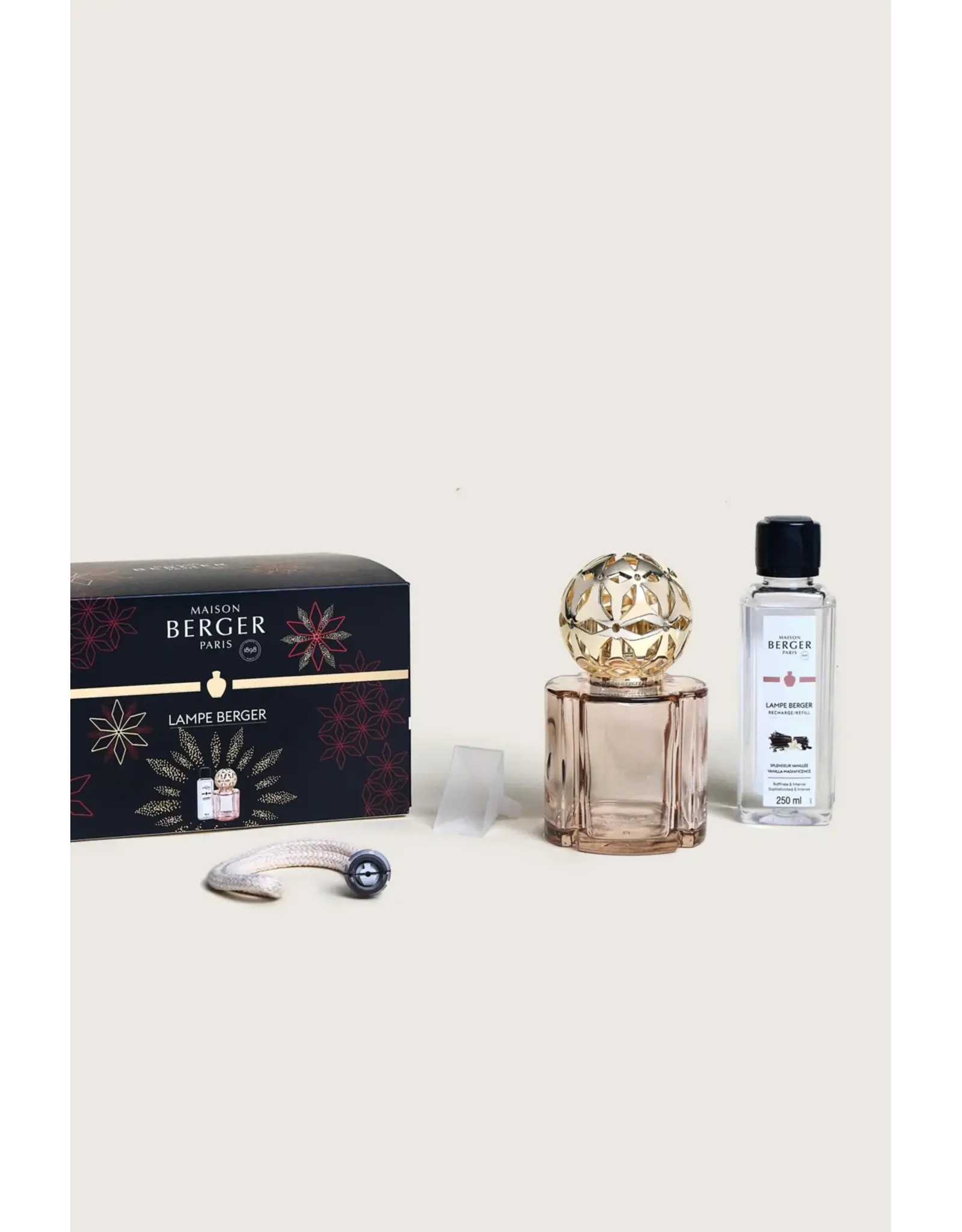 Maison Berger Pomelis Beige Lamp Gift Set with Vanilla Magnificence