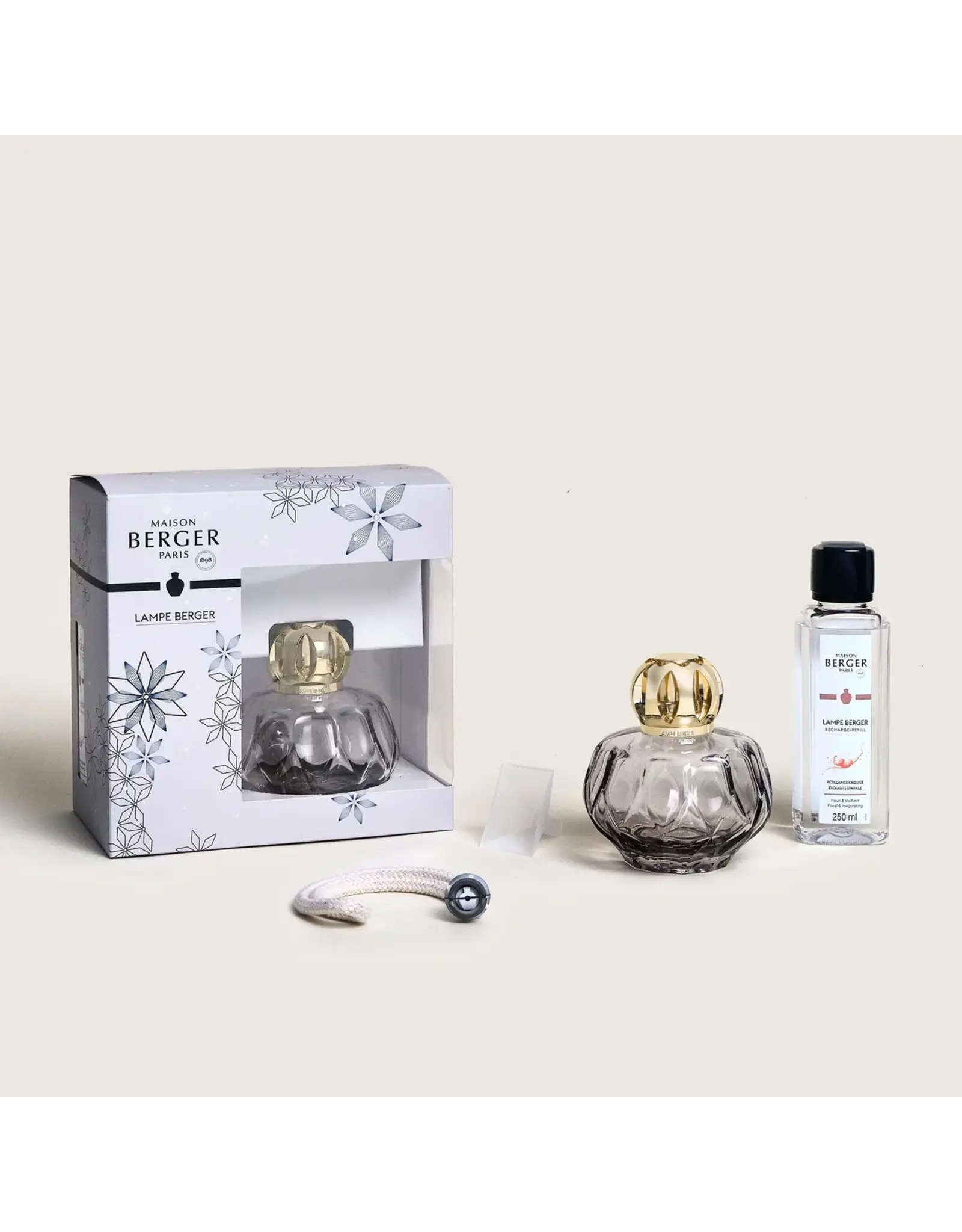 Maison Berger ROSALIE Grey Smoke Lampe Gift Set