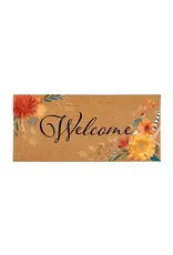 Evergreen Enterprises High Country Pheasant Flocked Coir Sassafras Switch Mat, "Welcome"