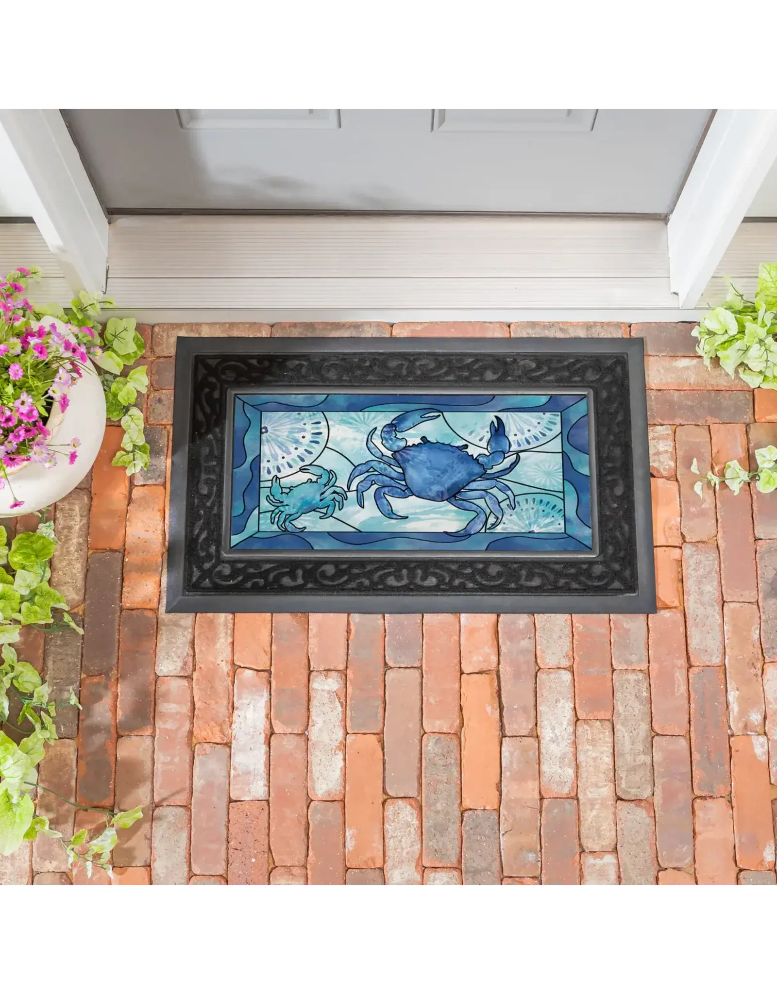 Evergreen Enterprises Blue Coastal Crab Sassafras Switch Mat