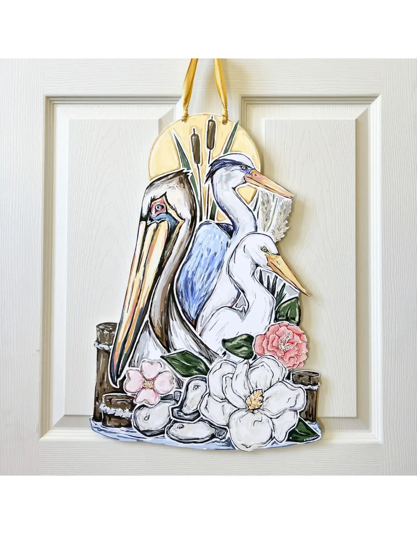 Home Malone Southern Marshland Door Hanger