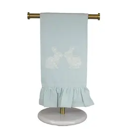 The Royal Standard Aubrey Bunny Ruffle Hand Towel