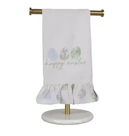 The Royal Standard Haven Eggs Ruffle Hand Towel