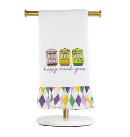The Royal Standard Mardi Streetcar Hand Towel