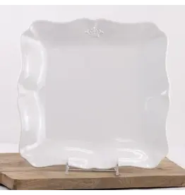 The Royal Standard Crown Embossed Square Platter