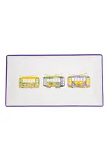 The Royal Standard Mardi Streetcar Rectangle Platter