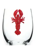 The Queen's Jewels Crawfish Stemless Wine Glass