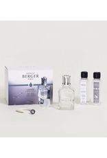 Maison Berger Essential Square Lampe Gift Set with Air Pur So Neutral + Ocean Breeze