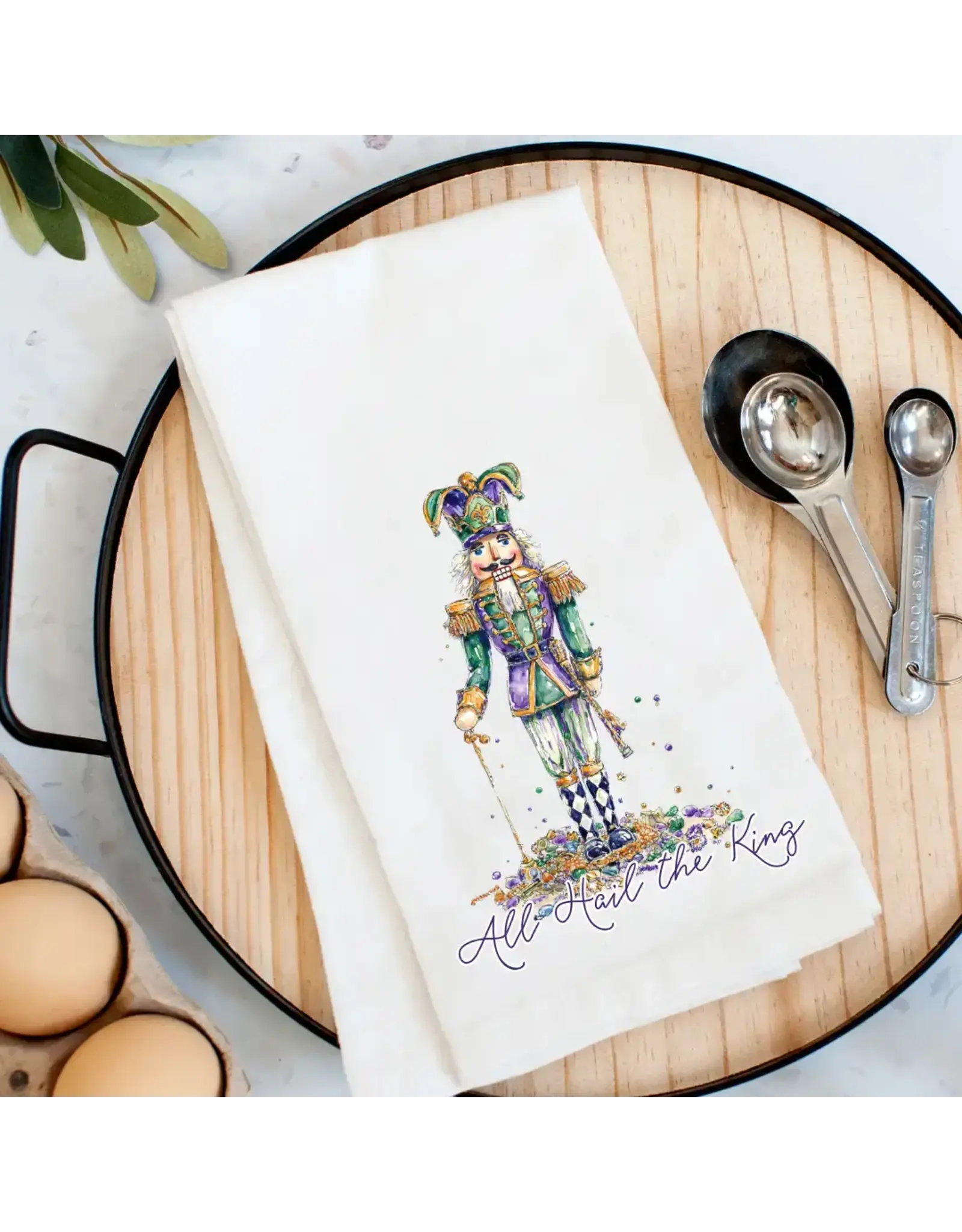 Pelican Provision Co All Hail the King Kitchen Towel